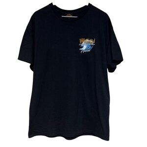 Harley Davidson Men's Shirt Waikiki Hawaii Motorcycle Surf Black  XL T-Shirt